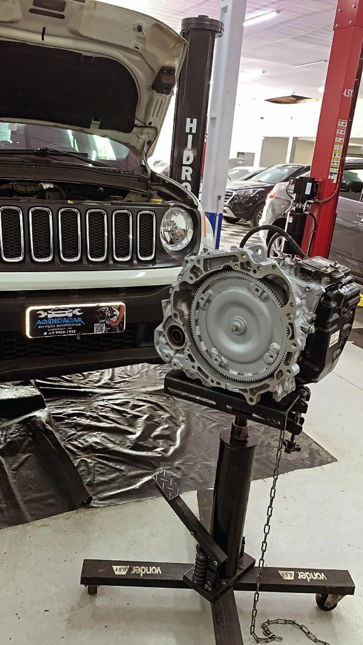Troca de câmbio automático em Jeep Renegade